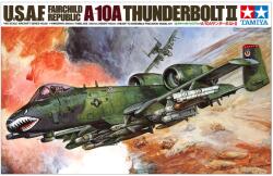 TAMIYA 1/48 Fairchild Republic A-10A Thunderbolt II katonai repülőgép modell (TA61028)