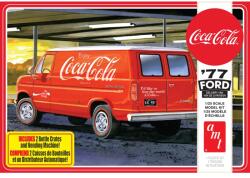 ROUND2 AMT Coca-Cola 1/25 1977 Ford Van w/Vending Machine furgon modell (AMT1173M)