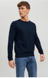 JACK & JONES Férfi pulóver, Jack & Jones, 32825, pamut, L INTL, sötétkék (0000209732825_L)