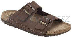 Scholl ABERDEEN Férfi papucs sötétbarna