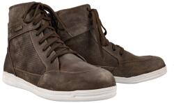 Oxford Motoros csizma Oxford Kickback Air Brown CE, tanúsított, csúszásmentes gumitalp, dupla varrás barna 47