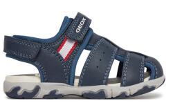 Geox Gyerek szandál, Geox, 303472, Ekobőr, Sötétkék, 20 EU (0000303472238-20)