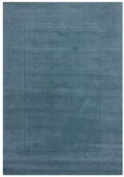 Flair Rugs Covor albastru închis țesut manual din lână 120x170 cm Textured Wool Border - Flair Rugs Covor