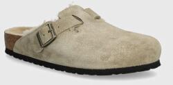 Birkenstock papucs Boston Shearling bézs, férfi, 1028289 - bézs Férfi 41