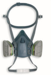 3M F2007 Szilikon ikerszűrős félálarc (M) (3M-F2007-M)
