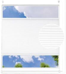 Woltu 70×220 cm feszített pliszé, fúrás nélkül, fehér - ardorado