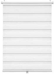 Woltu 90x130 cm rugós sávos roló, fúrás nélkül, vezeték nélkül, fehér