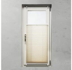  Soluna 45×130 cm harmónika roló, pliszé függöny, fúrás nélkül, natúr - ardorado