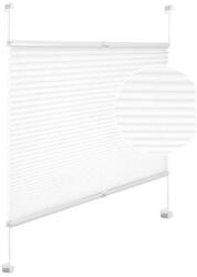 Woltu 45x130 cm feszített pliszé, fúrás nélkül, fehér