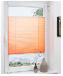 Grandekor 80 x 130 cm harmonika roló, pliszé, fúrás nélkül, narancs