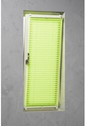 Soluna 45×130 cm harmónika roló, pliszé függöny, fúrás nélkül, zöld - ardorado