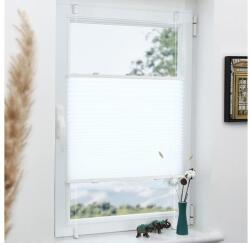 Grandekor 80×130 cm feszített pliszé, harmónika roló, fúrás nélkül, fehér