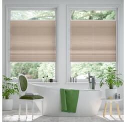  Termo dupla pliszé, fúrás nélkül, barna, 67×61, 5