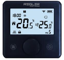 REGLER Termostat incalzire prin pardoseala Regler RG-311B, baterie, fara fir, negru