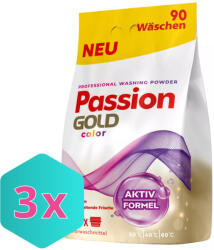 Passion Gold színes mosópor 5, 4kg / 90 mosás KARTON - 3 db (K4260145998976)