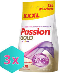 Passion Gold színes mosópor 8, 1kg / 135 mosás KARTON - 3 db (K4260145998891)