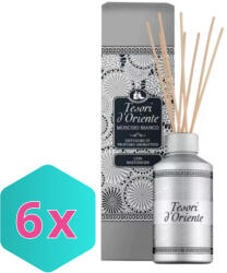 Tesori d'Oriente MUSCHIO BIANCO pálcás illatosító diffúzor 200ml KARTON - 6 db (K8008970050430)