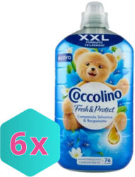 Coccolino Fresh&Protect öblítő 1, 750L Campanula Selvatica&Bergamotto KARTON - 6 db (K8720181351617)