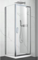 Fluminia Cabină de duș pătrată Mediterraneo, Anda 80 x h200, cu ușă pivotantă, crom (P19RE01 80X80X200)