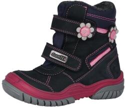 Szamos kölyök 33-as SZAMOS TEX téli bundás bakancs lányoknak - kék-pink (nem szupinált)