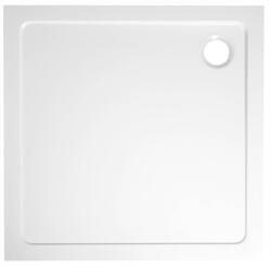 SAPHO Aqualine, TECMI öntött márvány kád, négyzet alakú 70x70cm, fehér, PQ007 (PQ007)