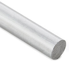  Építő - barkács profilok - Alumínium kör rúd (5 mm) nyers (Alu.rúd körsz. 5 AlMgSi0.51)