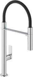 Kludi Qord konyhai csaptelep álló króm-fekete 568590575 (568590575)