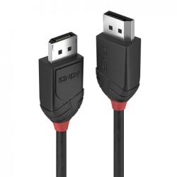 Lindy Cablu Lindy Displayport 4K@60Hz v1.2 Black Line T-T 0.5m Negru (L36490)