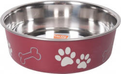 Flamingo Bella Kena fémtál kutyáknak - piros 2200 ml - pet18