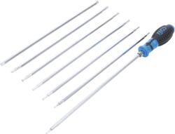 BGS technic Csavarhúzó Bit Készlet Torx És Furatos Torx Fejekkel 8 db-os T10-T40