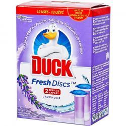 DUCK Fresh Discs WC-UTÁNTÖLTŐ 2x36ml Levendula