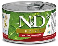 N&D dog PRIME puppy, csirke & gránátalma konzerv 140 g