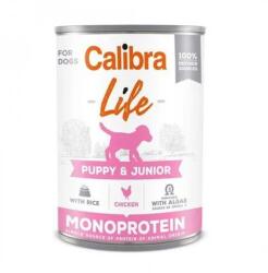 Calibra KONZERV Kutyáknak Puppy & Junior Life Csirke & Rizs 6 x 400g