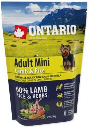 ONTARIO Adult Mini Lamb & Rice 0, 75kg kutyatáp