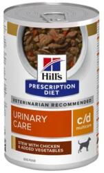 Hill's Diet Canine Stew c/d csirkehússal és zöldségekkel konzerv ÚJ 354 g