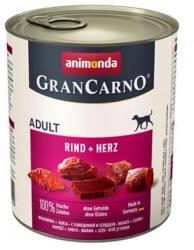 Animonda GRANCARNO® kutya adult marhahús és szívek csomag 6 x 800g konzerv