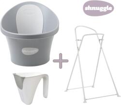 shnuggle Супер ОФЕРТА - Shnuggle Вана с ЦВЯТ ПО ИЗБОР + Стойка + кана за къпане Shnuggle Washy (SBP-PBL-EUR+SHN-BST-STRP+SHN-WASH-JPBL)