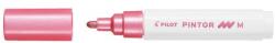 Pilot Marker cu vopsea Pilot Pintor Metalic M culori metalizate 1.4 mm varf rotund roz (PSW-PT-MMP)