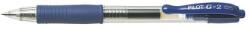 Pilot Set 12 rollere cu gel Pilot G-2 Plus diverse culori 0.5 mm cu click albastru (PBL-G2-5L-P)