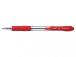 Pilot Set 12 pixuri cu bila Pilot Super Grip diverse culori 0.7 mm cu click rosu (PBPGP-10RFR-P)
