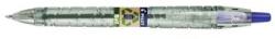Pilot Set 10 pixuri Pilot B2P Ball Plus diverse culori 1.0 mm cu clickAlbastru (PPUJ621598-P)