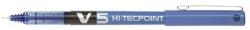 Pilot Set 12 rollere Pilot V5 Hi-Tecpoint diverse culori 0.5 mm cu capac albastru (PBX-V5L-P)