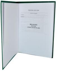  Registru standard pentru inspecții școlare A4 200 pagini copertă imitație piele (C094)