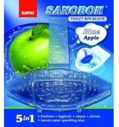  Odorizant WC Sano Bon blue 5 in 1 apple 55gr (DOWCSBB5IN1AP)
