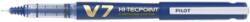 Pilot Set 10 rollere cu cerneala Pilot V7 Hi-Tecpoint diverse culori 0.7 mm cu capac albastru (PBXC-V7-L-BG-P)