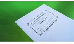  Catalog pentru clasa pregătitoare 39 elevi copertă carton subțire (C026C)