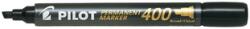 Pilot Set 12 markere Pilot Permanent P400 diverse culori 4 mm varf tesit negru (PSCA-400-B-P)
