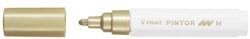 Pilot Marker cu vopsea Pilot Pintor Metalic M culori metalizate 1.4 mm varf rotund auriu (PSW-PT-MGD)