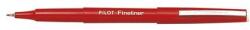 Pilot Set 12 finelinere cu cerneala Pilot diverse culori 0.4 mm cu capac rosu (PSW-PPFR-P)