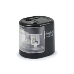 Rapesco Ascuțitoare electrică Rapesco PS12 neagra dublă pentru creioane 6-12 mm (RP-1449)